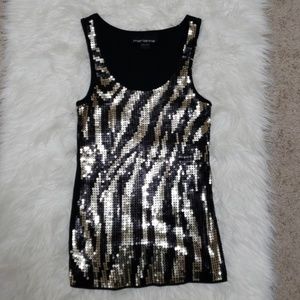 Y2K Sequined Tank Top